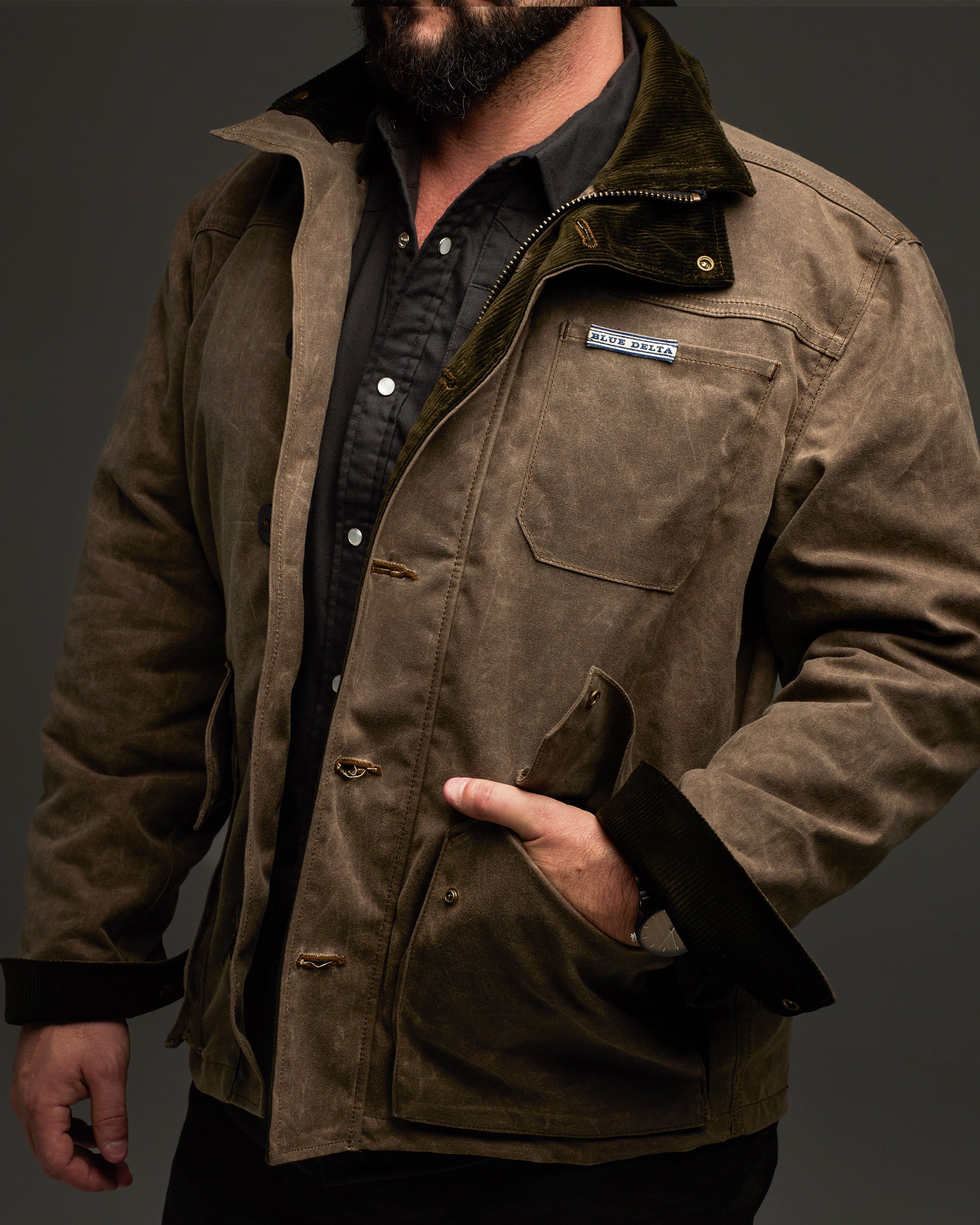 Waxed Canvas Field Coat