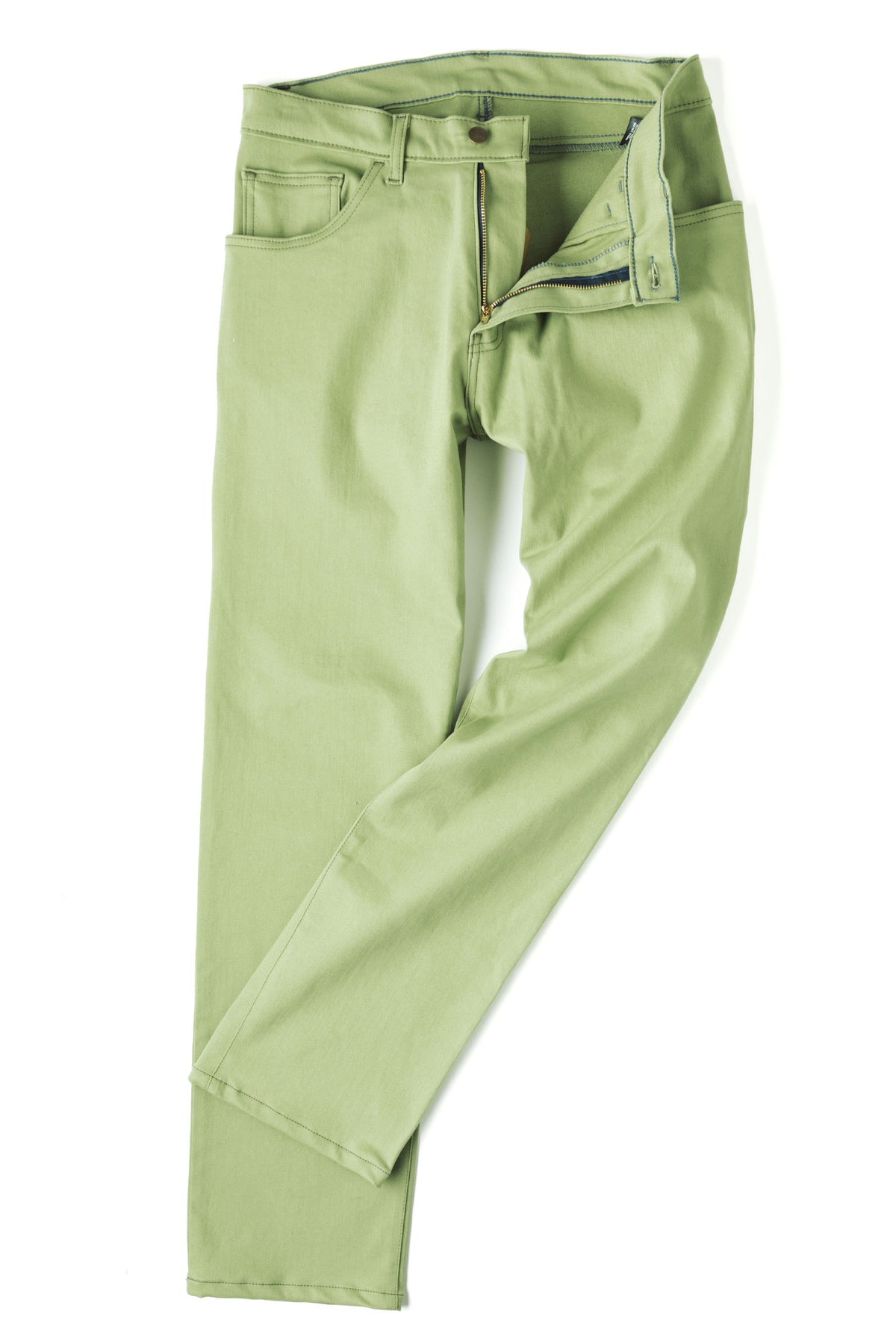 Palm Angels Logo Chino Pants in green - Palm Angels® Official